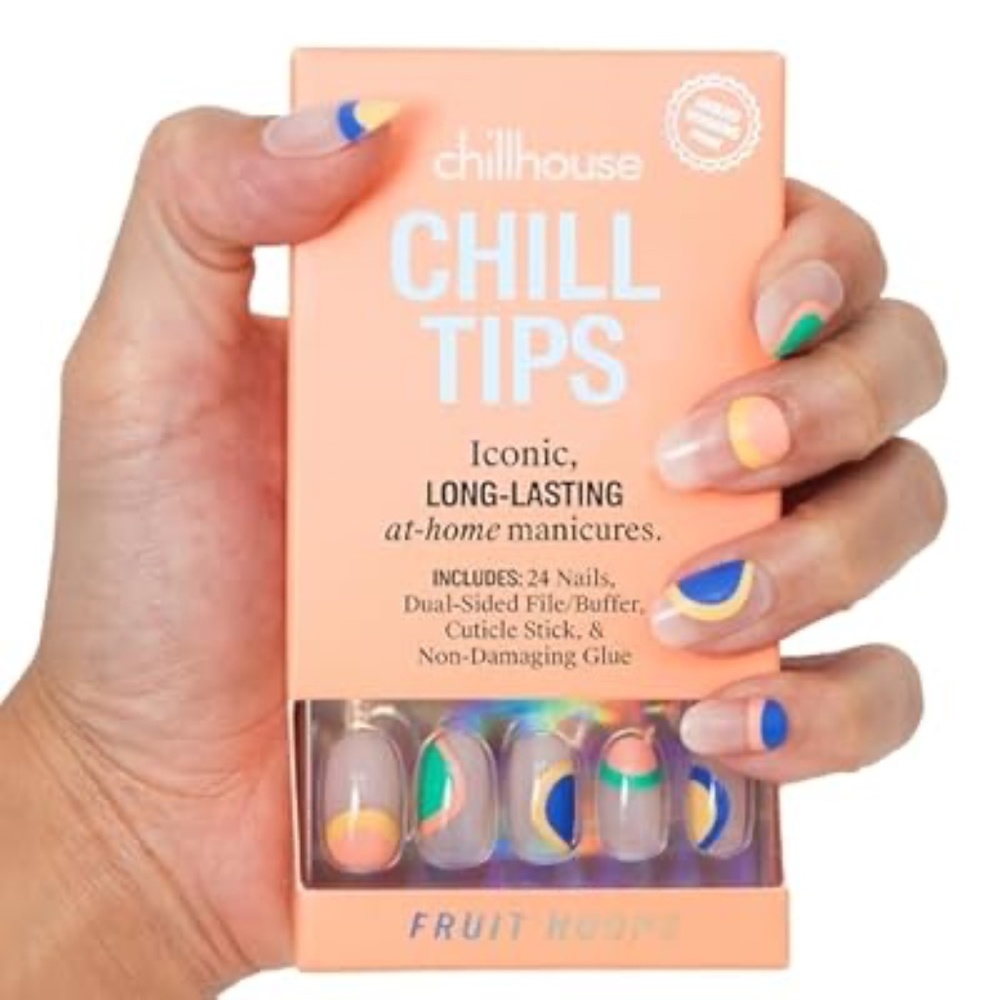 Chillhouse Chill Tips Fruit Hoops Signatures Press-On Nails